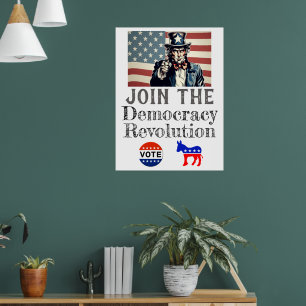 Democracy Revolution Poster