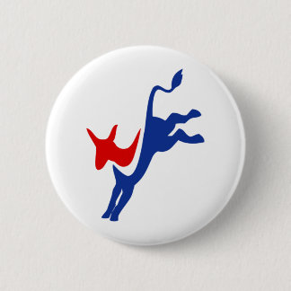 democrat 2 inch round button