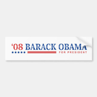 Democrat  Barack Obama 2008 Bumper Sticker