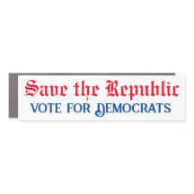 Democrat Car Magnet