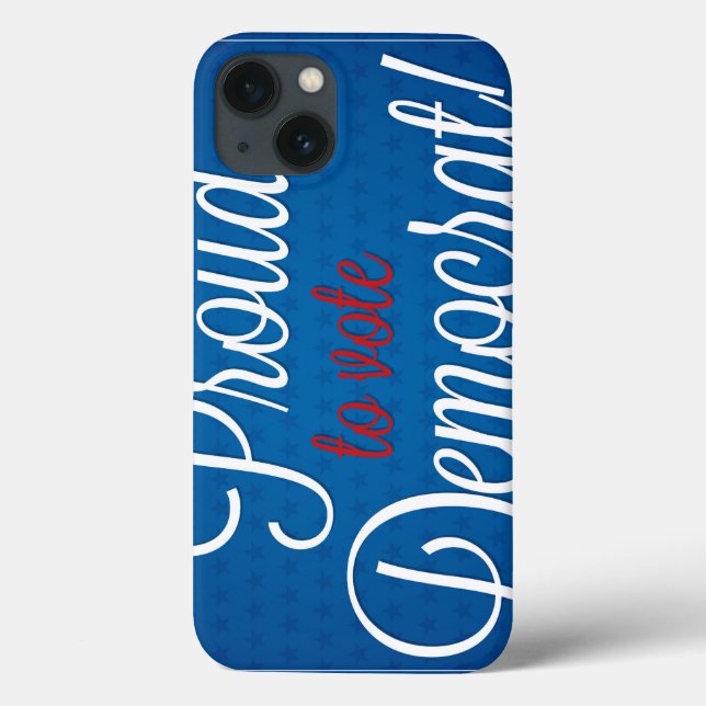 Democrat Case-Mate iPhone Case (Back)