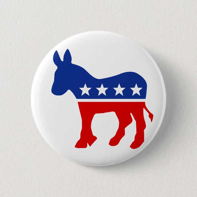 Democrat Donkey Button (Front)