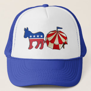 Democrat Donkey Circus Trucker Hat