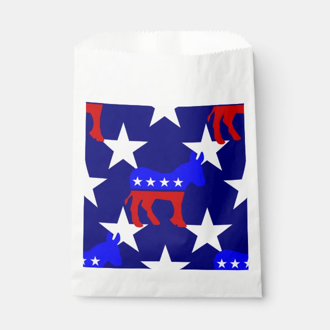 democrat donkey politics election stars  favour bag
