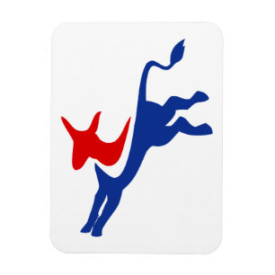 Democrat Donkey Premium Magnet