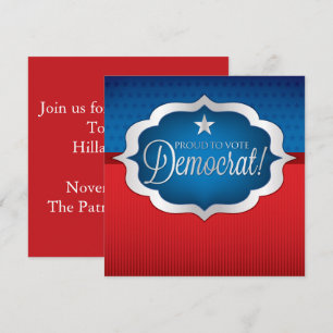 Democrat Invitation