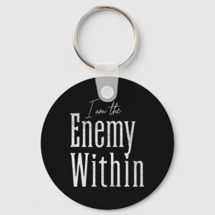 Democrat Kamala Harris Enemy Within Anti-trump Lef Keychain