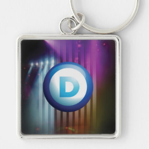 Democrat Keychain