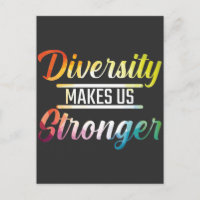 Democrat Leftist Diversity makes me stronger