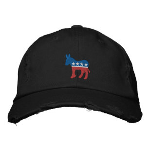 Democrat Logo Embroidered Hat