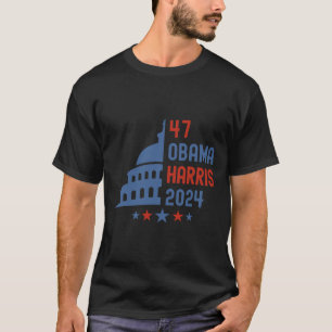 Democrat Obama Harris 2024 Presidential Election T-Shirt