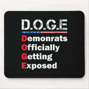 Democrat Officially Getting Exposed, Trump 2025 Mouse Pad