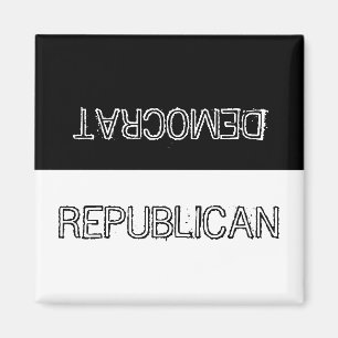 Democrat or Republican? Magnet
