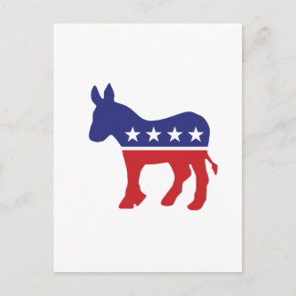 Democrat Original Donkey Postcard