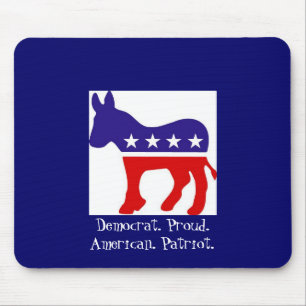 Democrat Party Donkey Mouse Pad