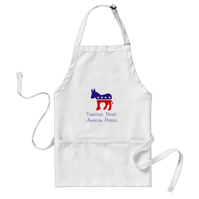 Democrat Party Donkey Standard Apron (Front)