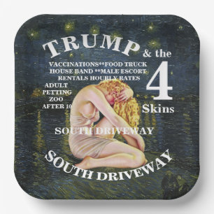 DEMOCRAT PARTY ZL X1 KP HEALTHCARE COST PRICE PAPER PLATE