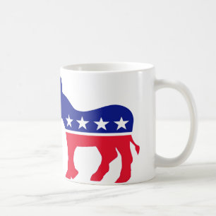 Democrat Red, White & Blue DONKEY MUG