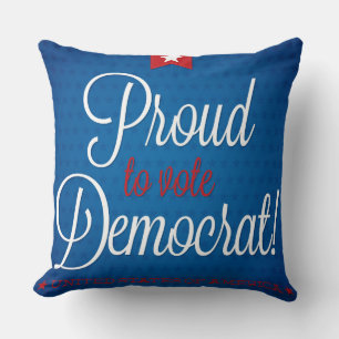 Democrat Throw Pillow