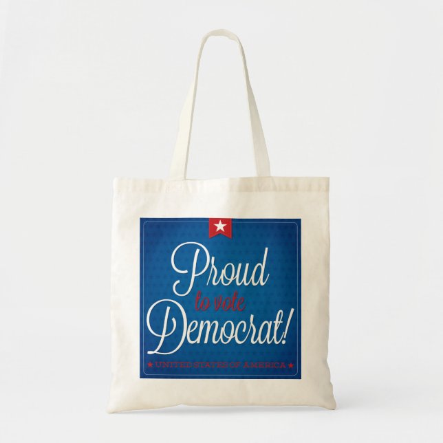 Democrat Tote Bag (Front)