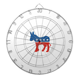 democrat usa party dart board united states