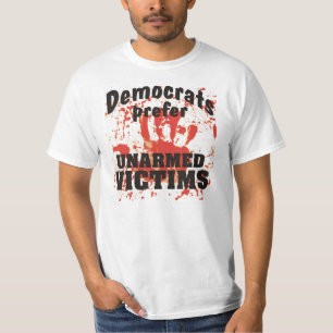 Démocrate préfèrent le T-shirt sanglant de