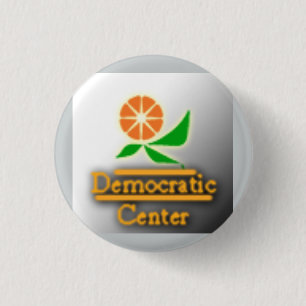 Democratic Centre Party Logo 1 Inch Round Button