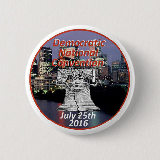 Democratic Convention 2 Inch Round Button