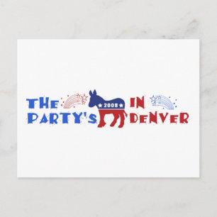 Democratic Convention Denver 2008 Cards DNC