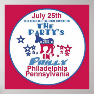 Democratic Convention Poster