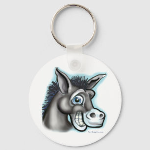 Democratic Donkey Keychain