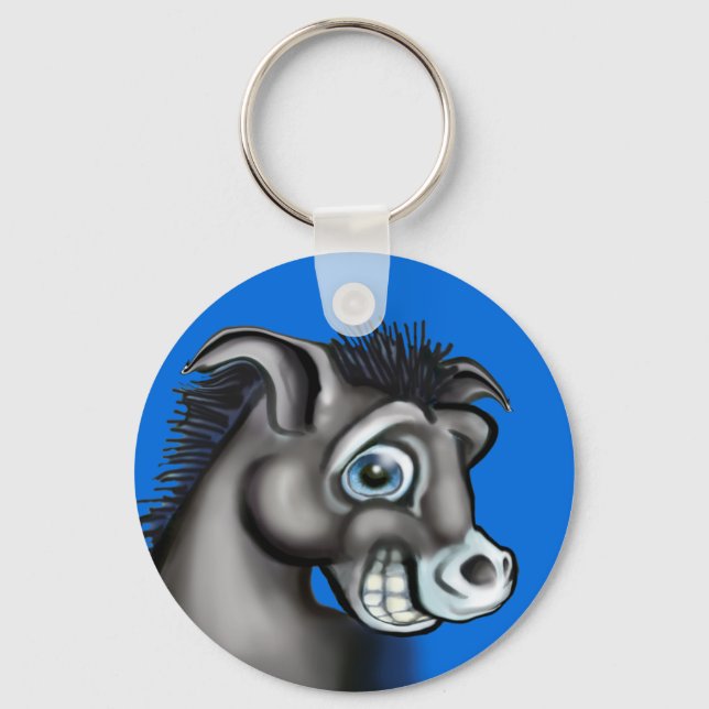 Democratic Donkey Keychain (Front)