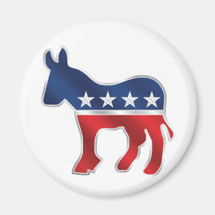 Democratic Donkey Magnet