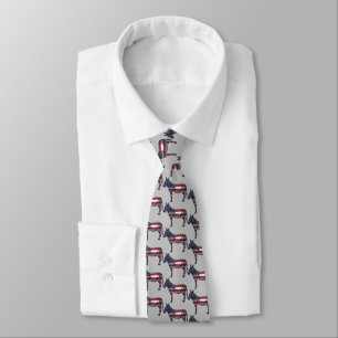 Democratic Donkey Neck Tie