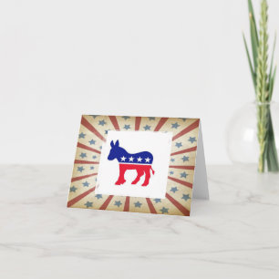 Democratic Note Cards - Thank You, etc.