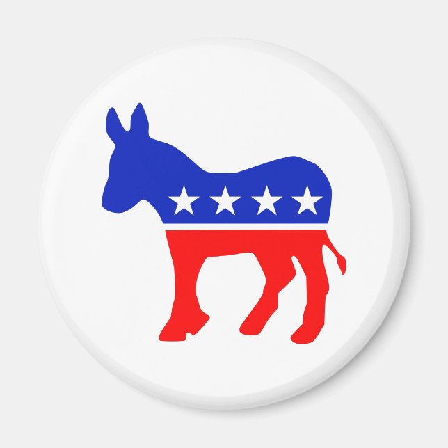Democratic Party Emblem Magnet (Front)