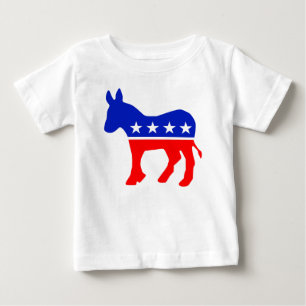 Democratic Party Political Emblem (Donkey) Baby T-Shirt