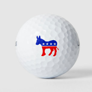 Democratic Party Political Emblem (Donkey) Golf Balls