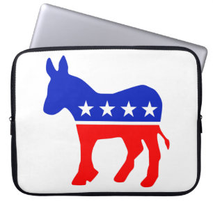Democratic Party Political Emblem (Donkey) Laptop Sleeve