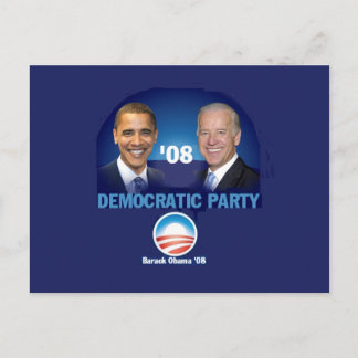 Democratic Party Postcard
