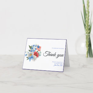 Democratic Patriotic Committee Volunteer Donor Thank You Card