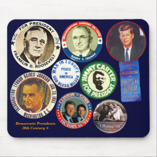 Democratic Presidents - Mousepad