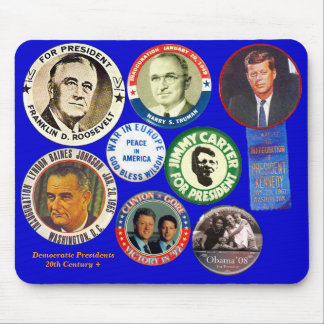 Democratic Presidents - Mousepad