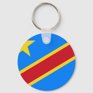 Democratic Republic of the Congo Flag Keychain