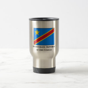 Democratic Republic of the Congo Flag Travel Mug