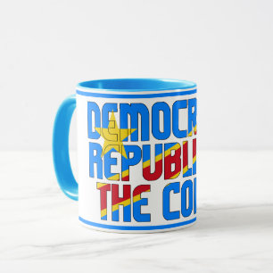Democratic Republic of the Congo National Flag Mug