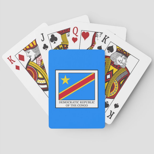 Democratic Republic of the Congo Playing Cards (Back)