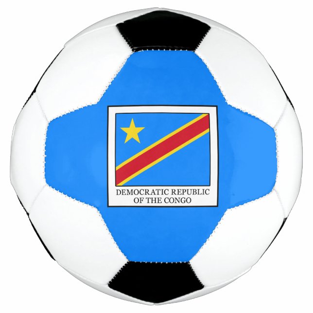 Democratic Republic of the Congo Soccer Ball (Front)