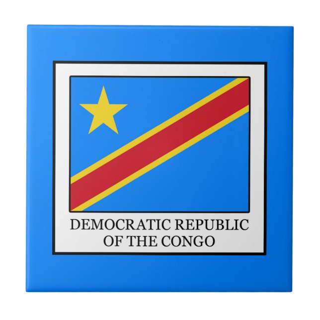 Democratic Republic of the Congo Tile (Front)