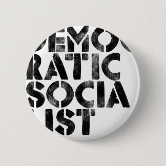 Democratic Socialist 2 Inch Round Button